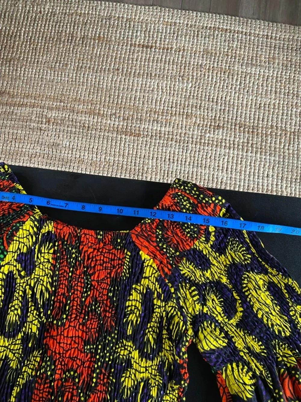 Vibrant African Ankara Midi Dress, 100% Cotton, One Size Fits Most